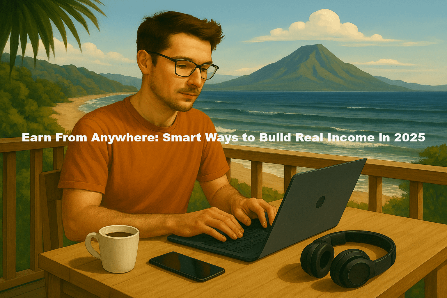 Read more about the article Earn From Anywhere: Smart Ways to Build Real Income in 2025