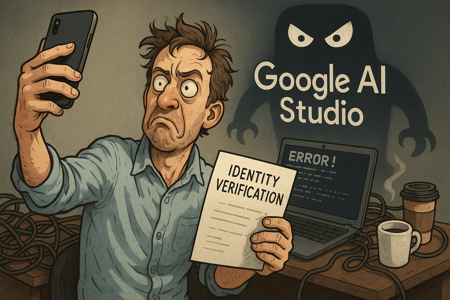 Read more about the article You Won’t Believe What Google AI Studio Asked For: Two-Part Satire Series