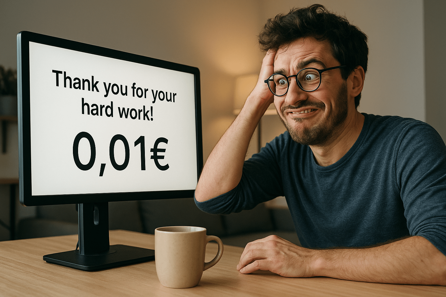 Read more about the article They Paid Me One Cent to Train an AI – Here’s What I Did About It