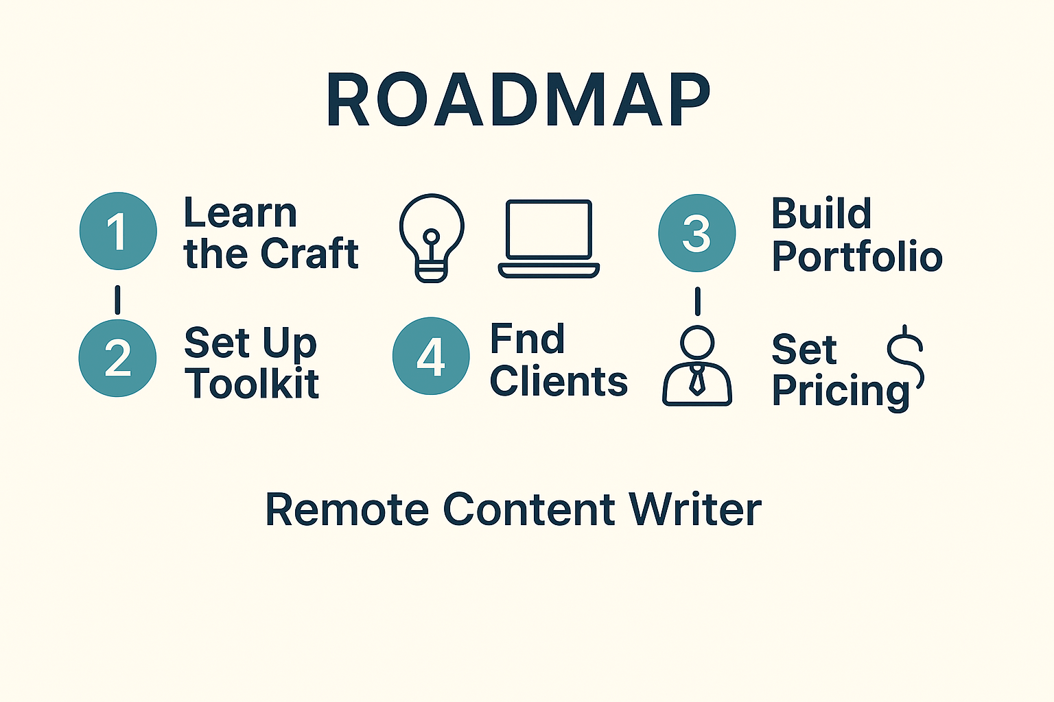 Read more about the article How to Become a Remote Content Writer: A Step-by-Step Roadmap